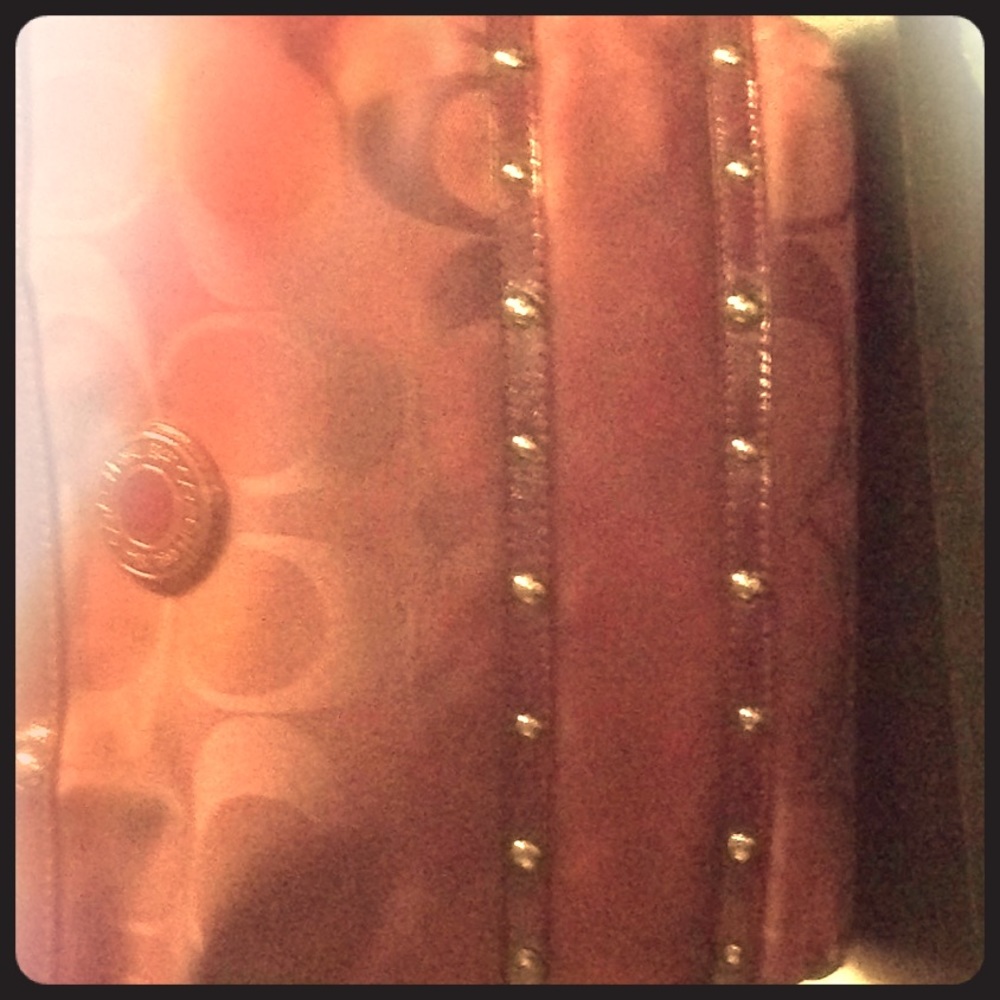 Coach  purse purple